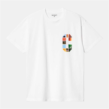 Carhartt WIP T-shirt s/s Machine 89 White